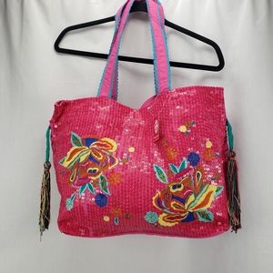 2/$15 Buckhead Betties Boho Large Bag Tote NWT